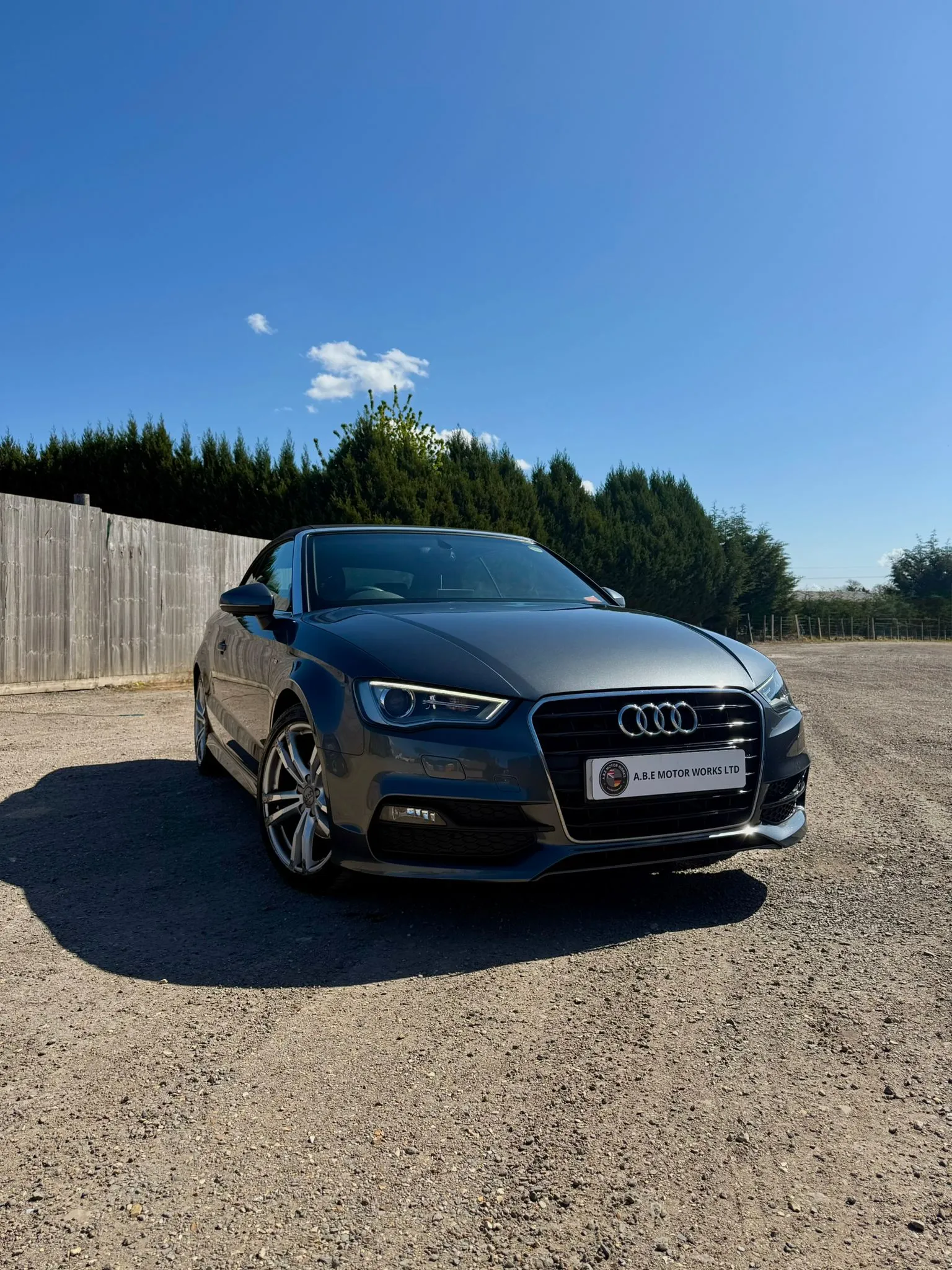 black audi